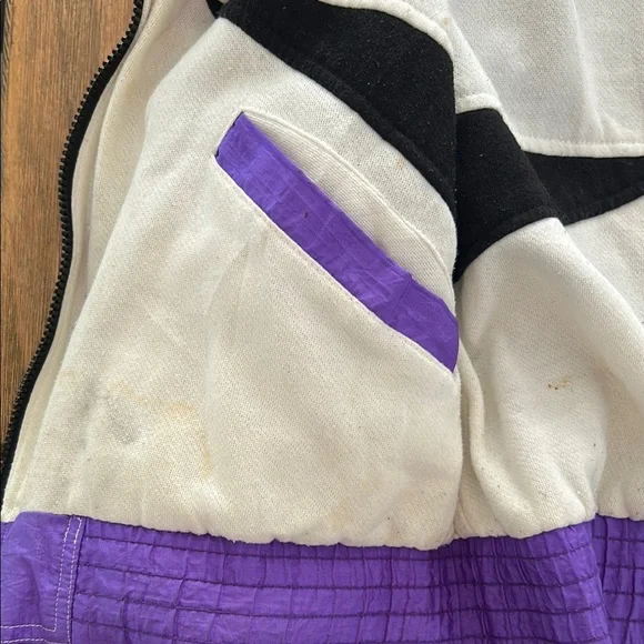 Vintage Purple Windbreaker 90’s Jacket - Picture 10 of 11